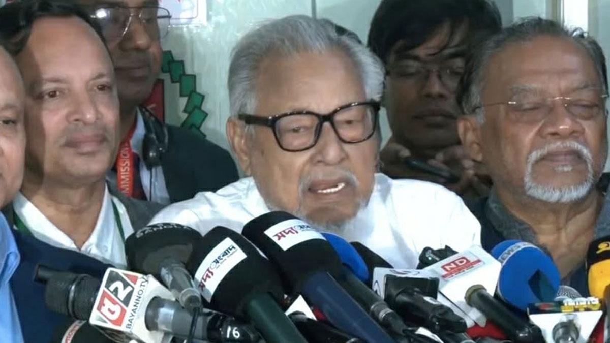 ভোট নিয়ে অভিযোগ থাকলে প্রমাণের দায়িত্ব তাদের: নজরুল ইসলাম