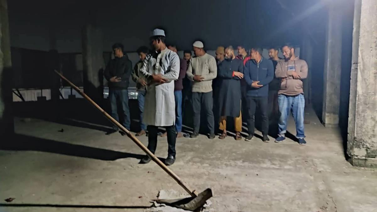 রংপুরে লাঙ্গলের জানাজার ছবি ভাইরাল