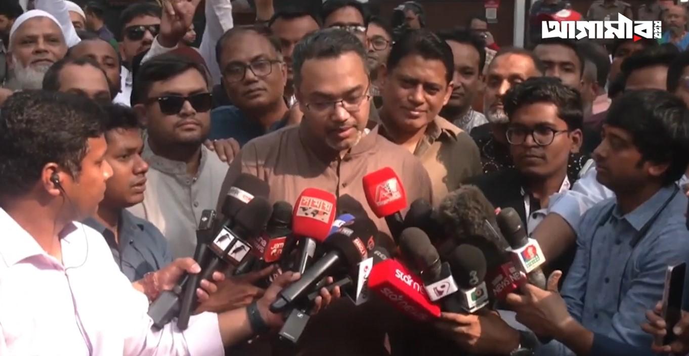 'এই বিজয় গণতন্ত্রের, এই বিজয় বাংলাদেশের'