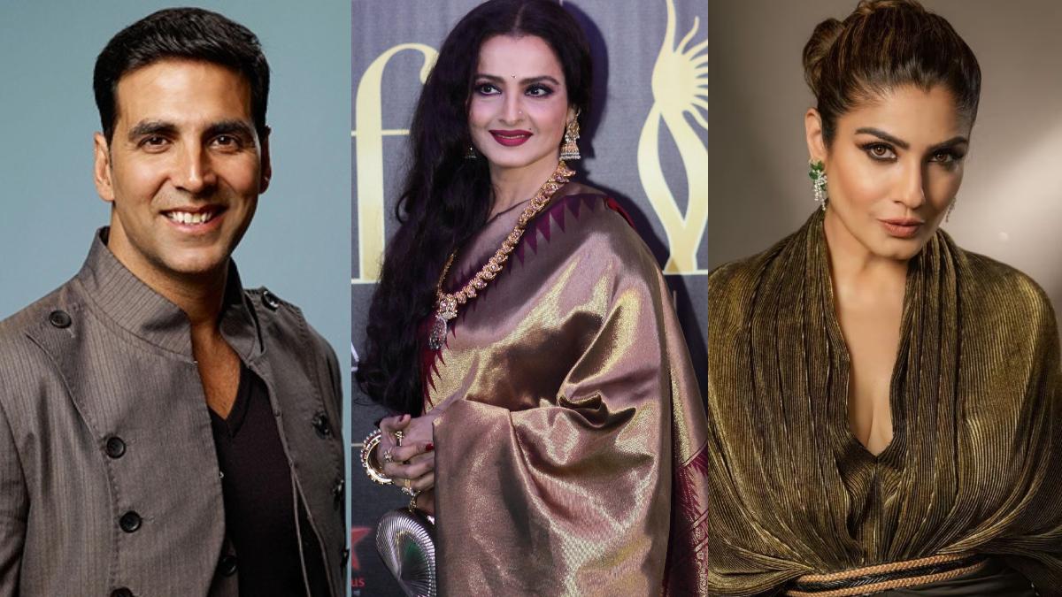 রেখার কাছ থেকে পালিয়ে বেড়াত অক্ষয়: রাভীনা ট্যান্ডন