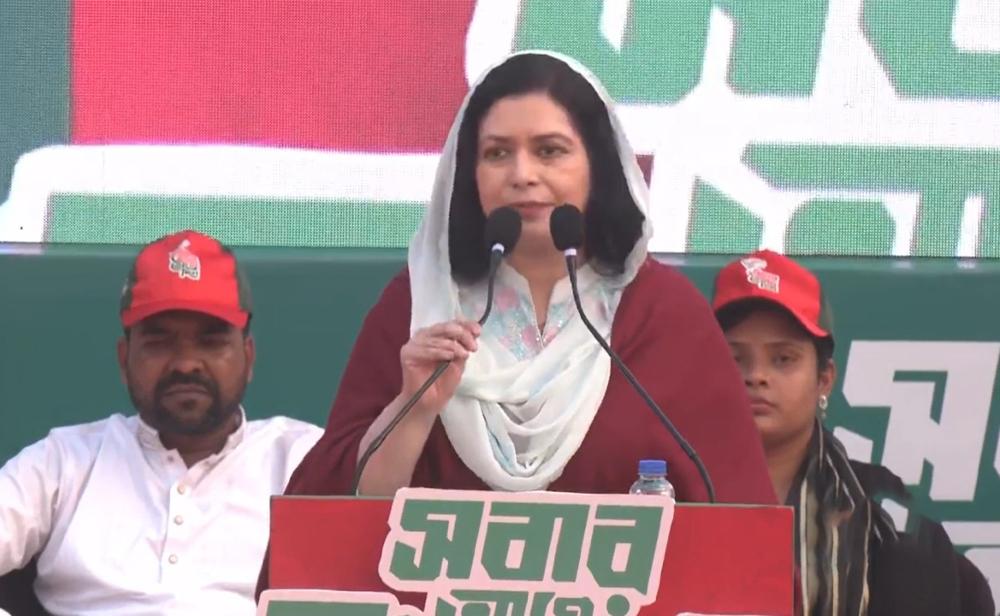 বিএনপি সমতাভিত্তিক রাষ্ট্র উপহার দিতে চায়: জুবাইদা রহমান