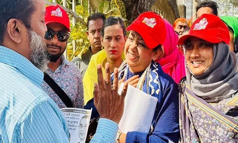 আপনাদের সেবক হতে এসেছি: সানজিদা তুলি