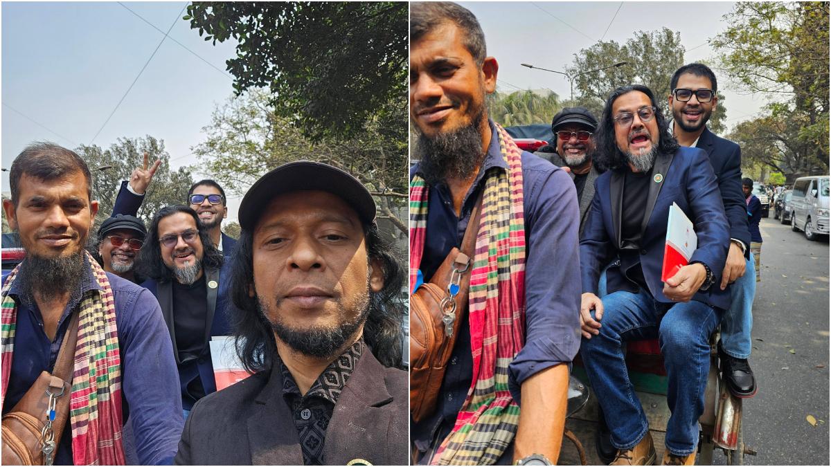 একুশে পদক নিয়ে রিকশায় ফিরল ওয়ারফেজ
