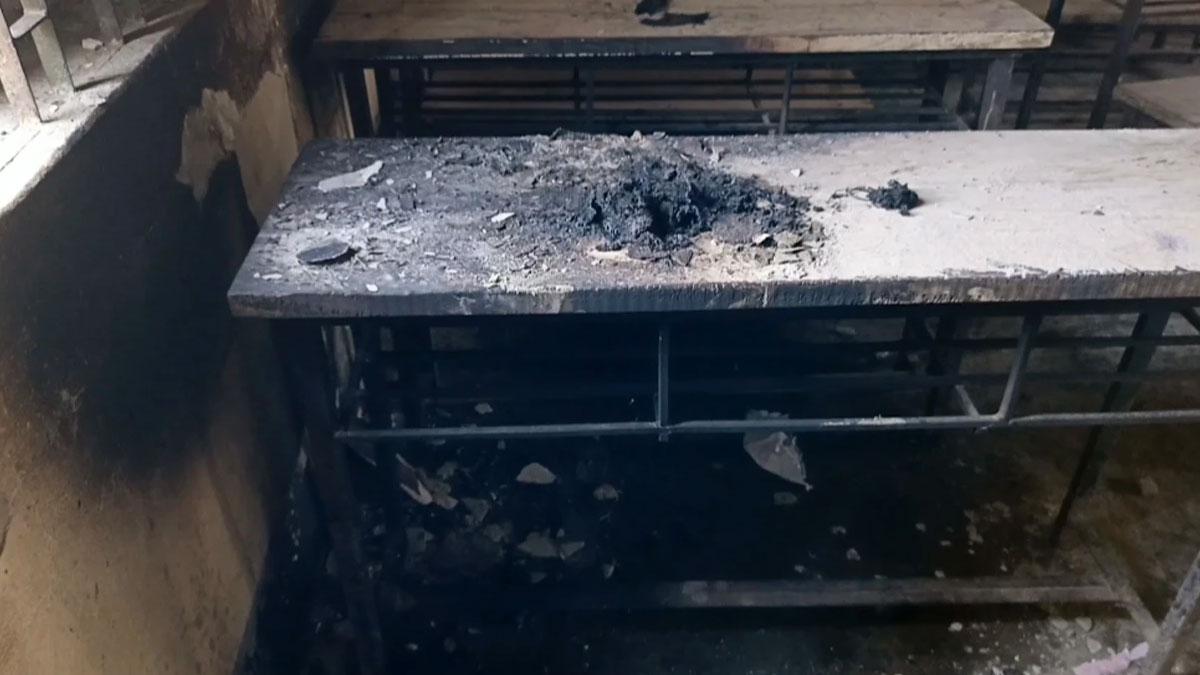 নেত্রকোনার পাঁচ ভোটকেন্দ্রে অগ্নিসংযোগ