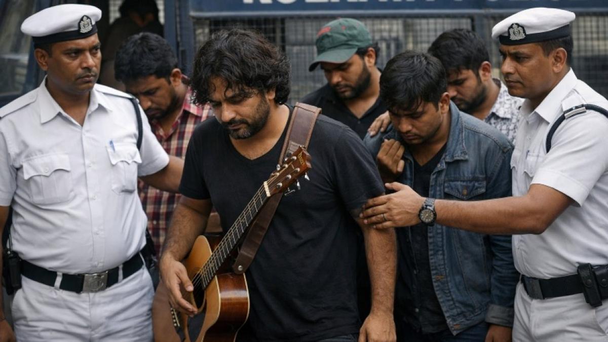 কলকাতায় বাংলাদেশি গায়ক গ্রেপ্তার