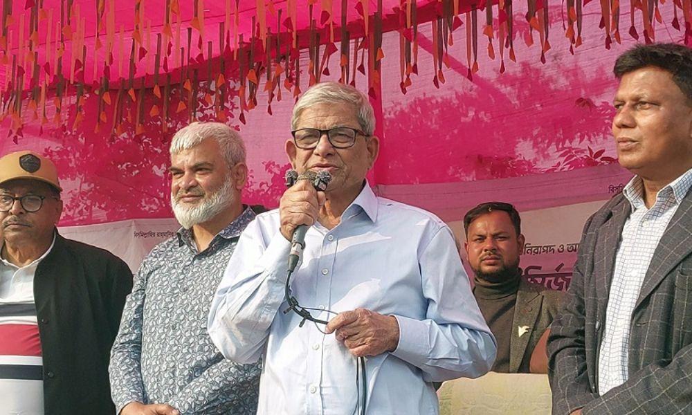 আমরা হিন্দু-মুসলমান ভেদাভেদ চাই না: মির্জা ফখরুল