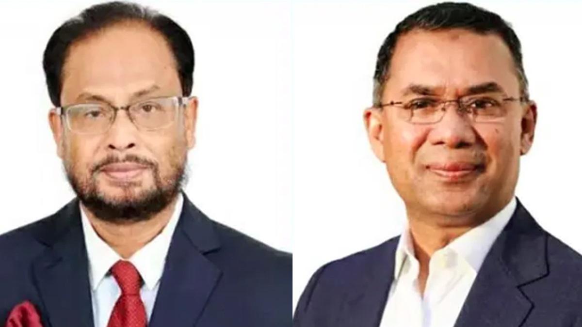 তারেক রহমানকে অভিনন্দন জানালেন জিএম কাদের