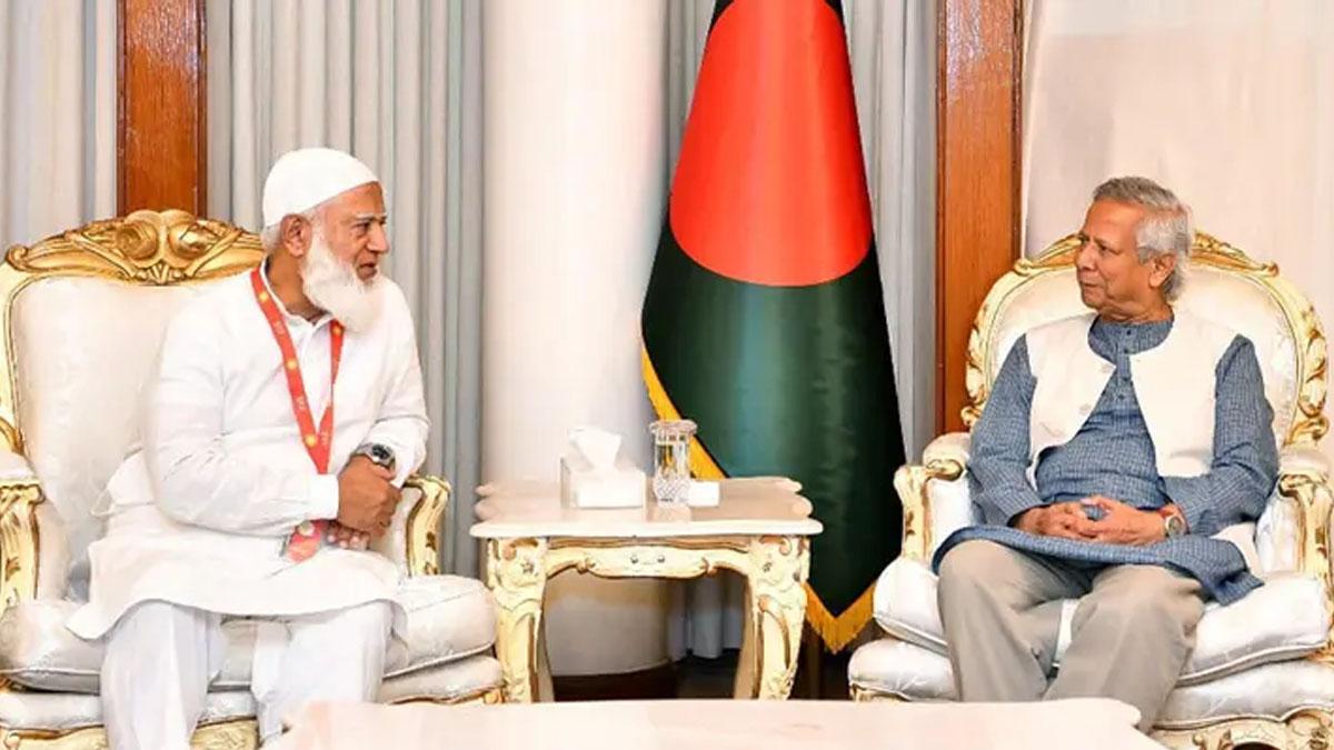 জামায়াত আমিরকে যে বার্তা দিলেন প্রধান উপদেষ্টা
