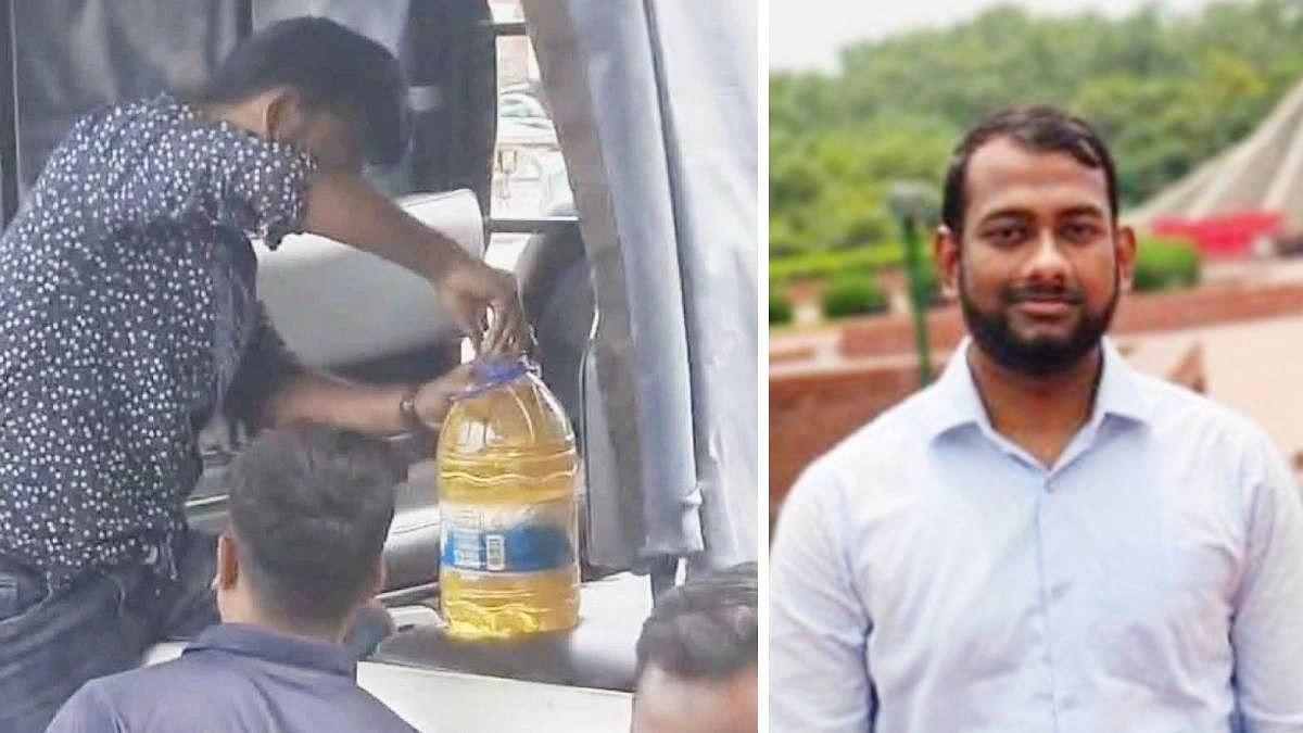বোতলে পেট্রোল নিয়ে ‘ভাইরাল’ রাজবাড়ী এসিল্যান্ড