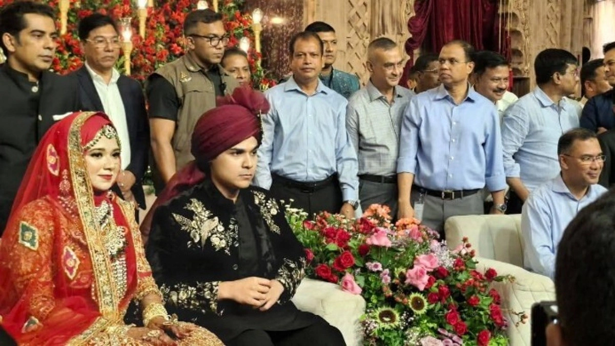 ব্যারিস্টার পার্থর মেয়ের বিয়েতে প্রধানমন্ত্রী