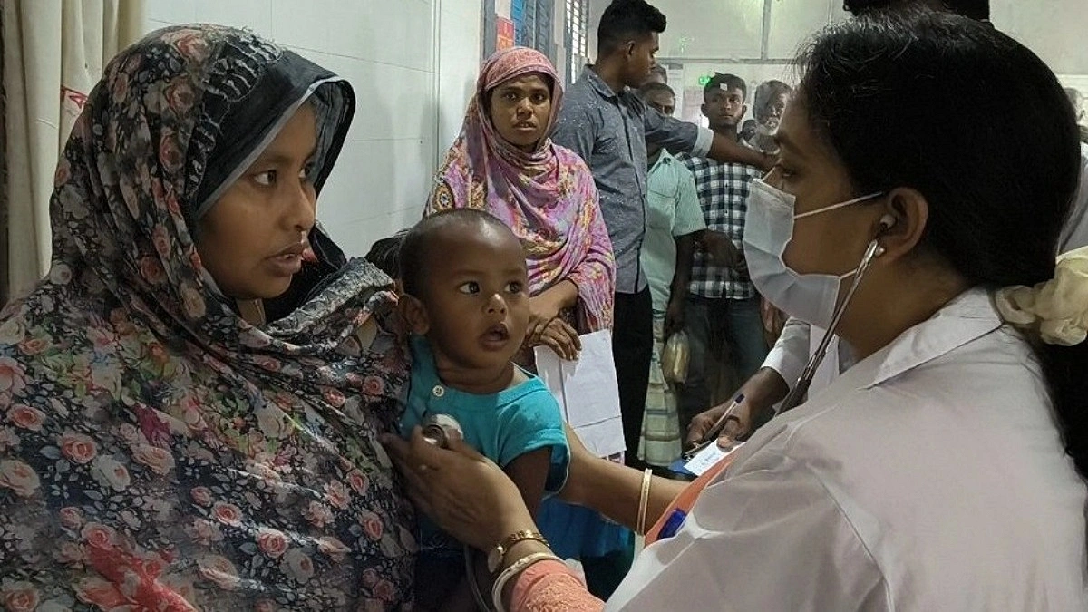 নাটোরে হাম আক্রান্ত ১৩ শিশু, হাসপাতালে ৬
