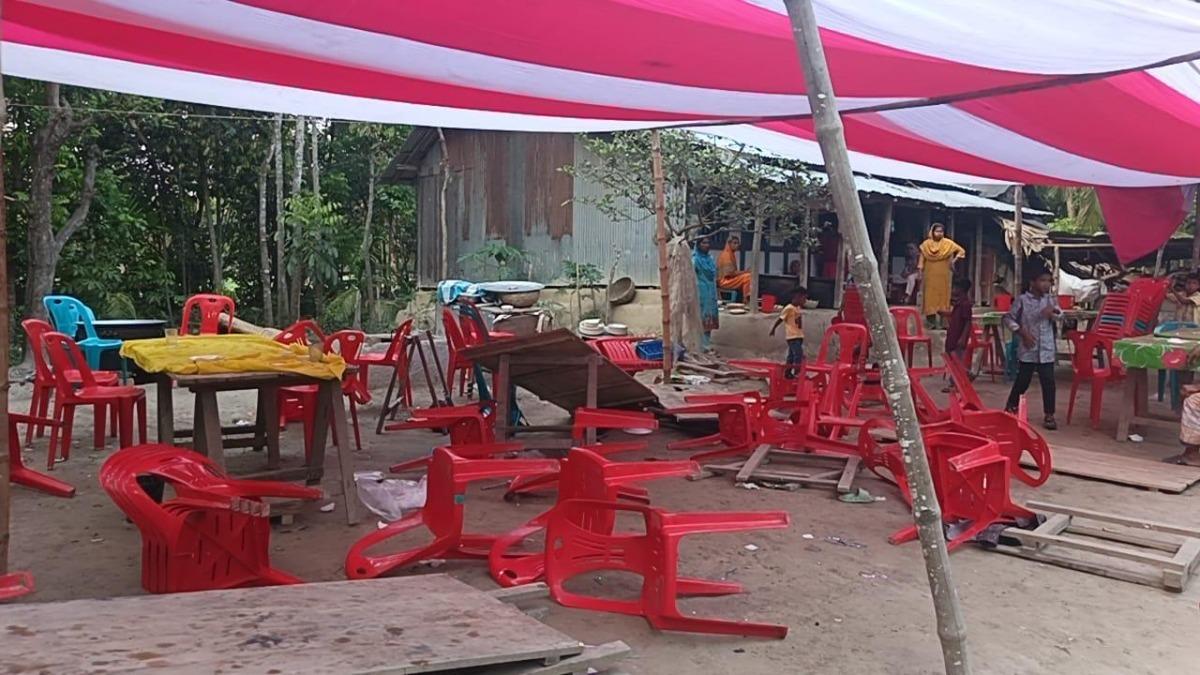 বিয়েবাড়ির গেটে টাকা নিয়ে সংঘর্ষ, আহত ৫
