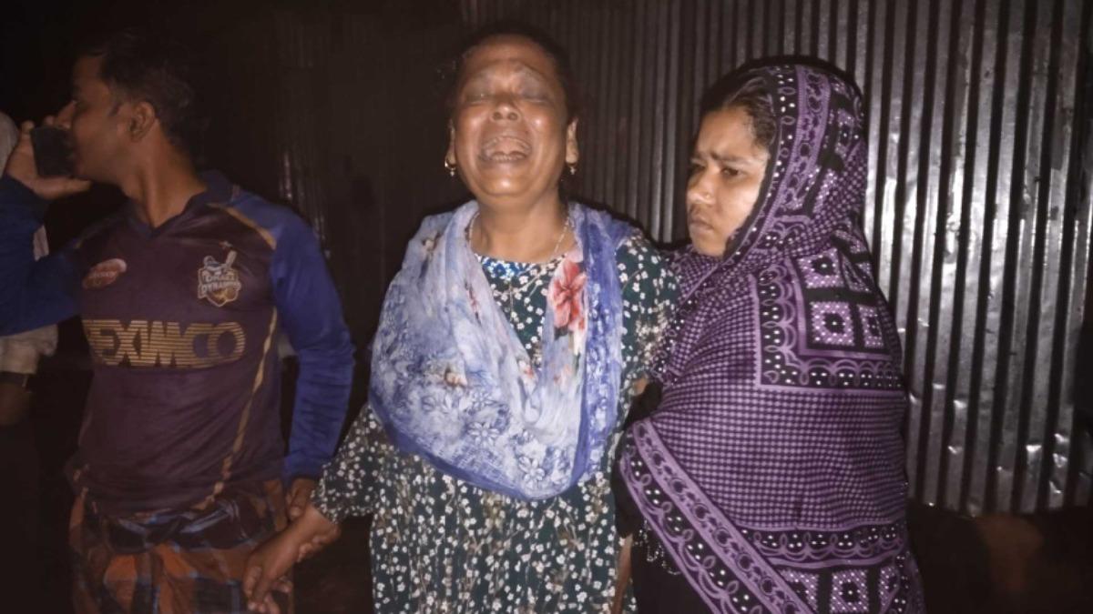 ‘আম্মা বাস পদ্মায় পড়ে যাচ্ছে’