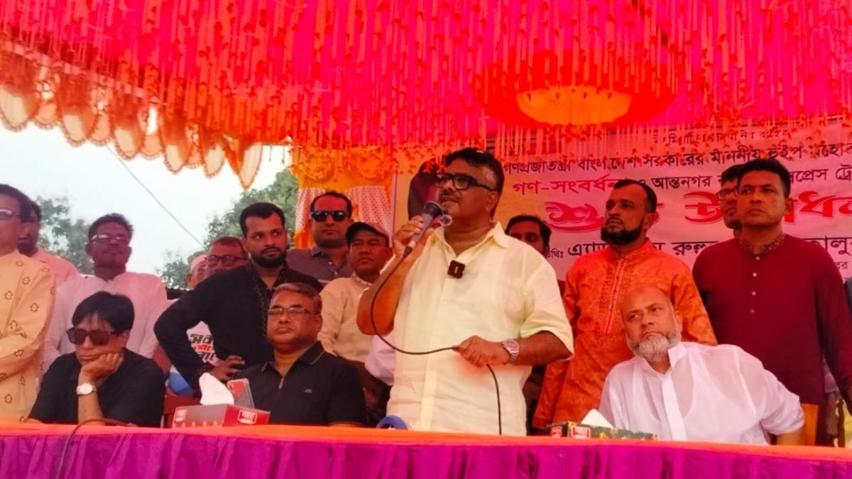 বাংলাদেশে বিশ্বমানের রেল ব্যবস্থা চালু করা হবে