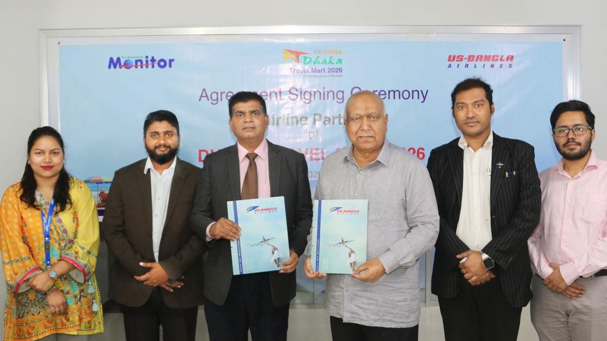 ঢাকা ট্রাভেল মার্ট ২০২৬–এর অফিসিয়াল এয়ারলাইন পার্টনার ইউএস-বাংলা