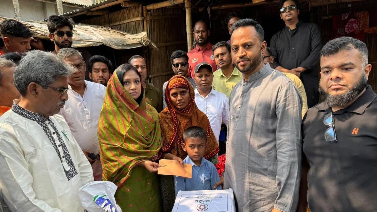 সেই পরিবার পেল প্রধানমন্ত্রীর ঈদ উপহার