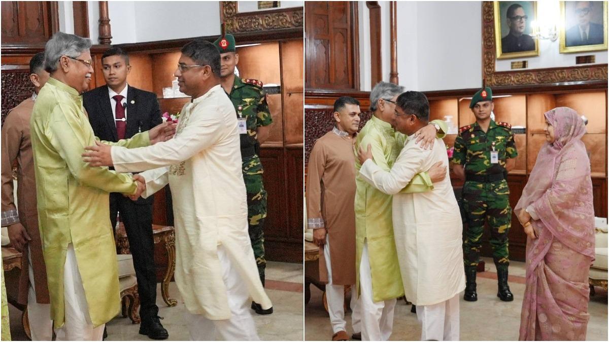 রাষ্ট্রপতির সঙ্গে ঈদ শুভেচ্ছা বিনিময় সেনাপ্রধানের