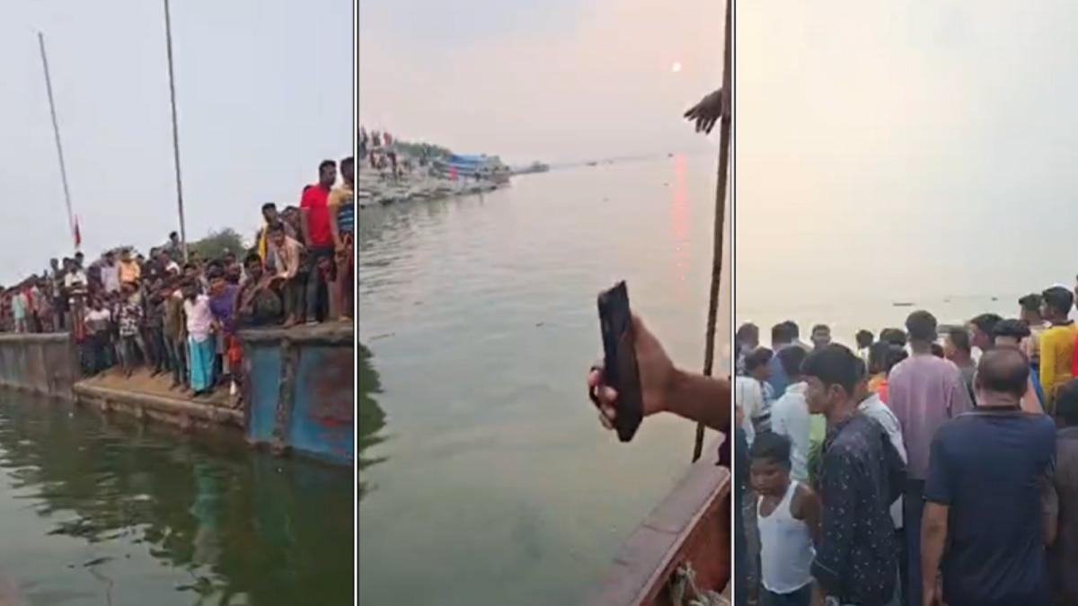 দৌলতদিয়ায় নদীতে যাত্রীবাহী বাস, বহু হতাহতের আশঙ্কা