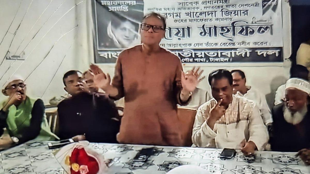 দায়িত্বশীল আচরণে মিলবে জনগণের আস্থা : নেতাকর্মীদের মন্ত্রী
