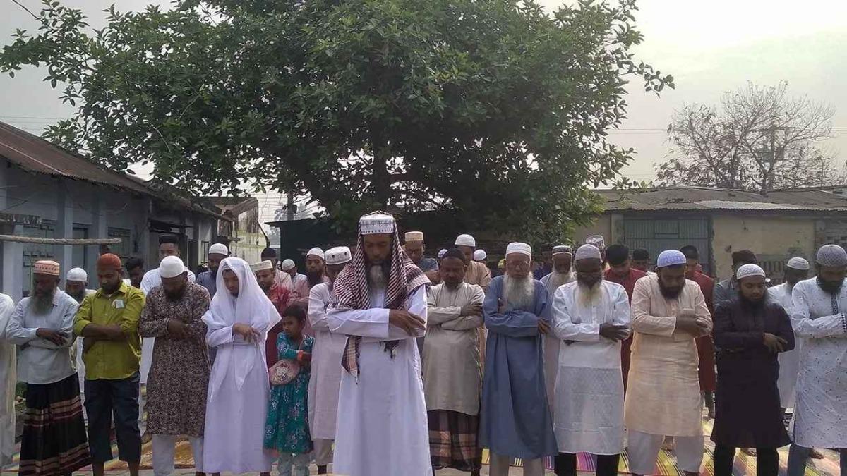 পটুয়াখালীর ২৫ গ্রামে ঈদ উদযাপন
