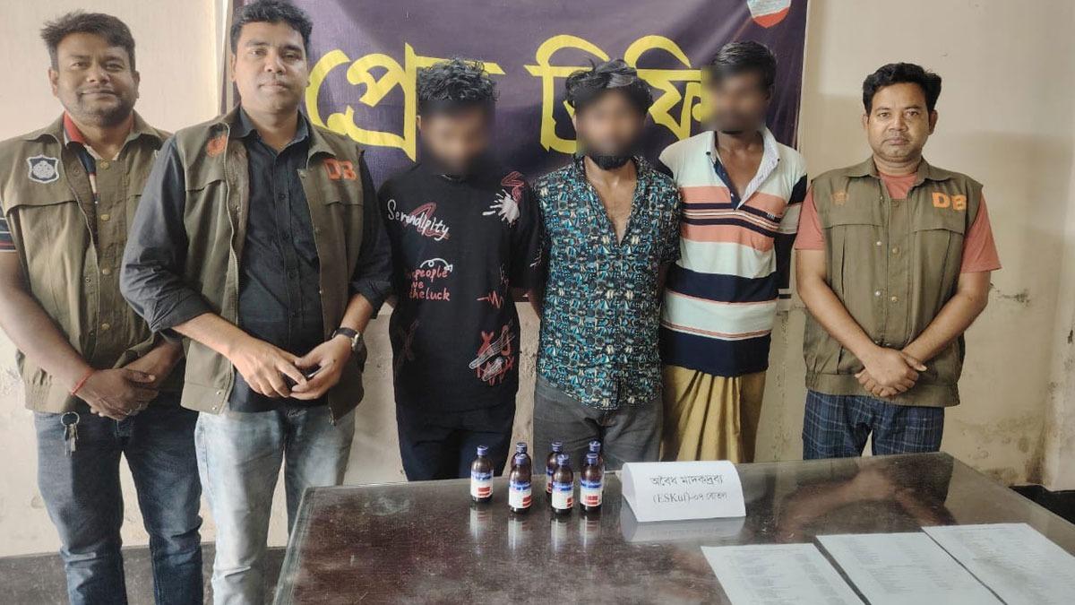 যশোরের শীর্ষ মাদক ব্যবসায়ী বড় রুবেল গ্রেপ্তার