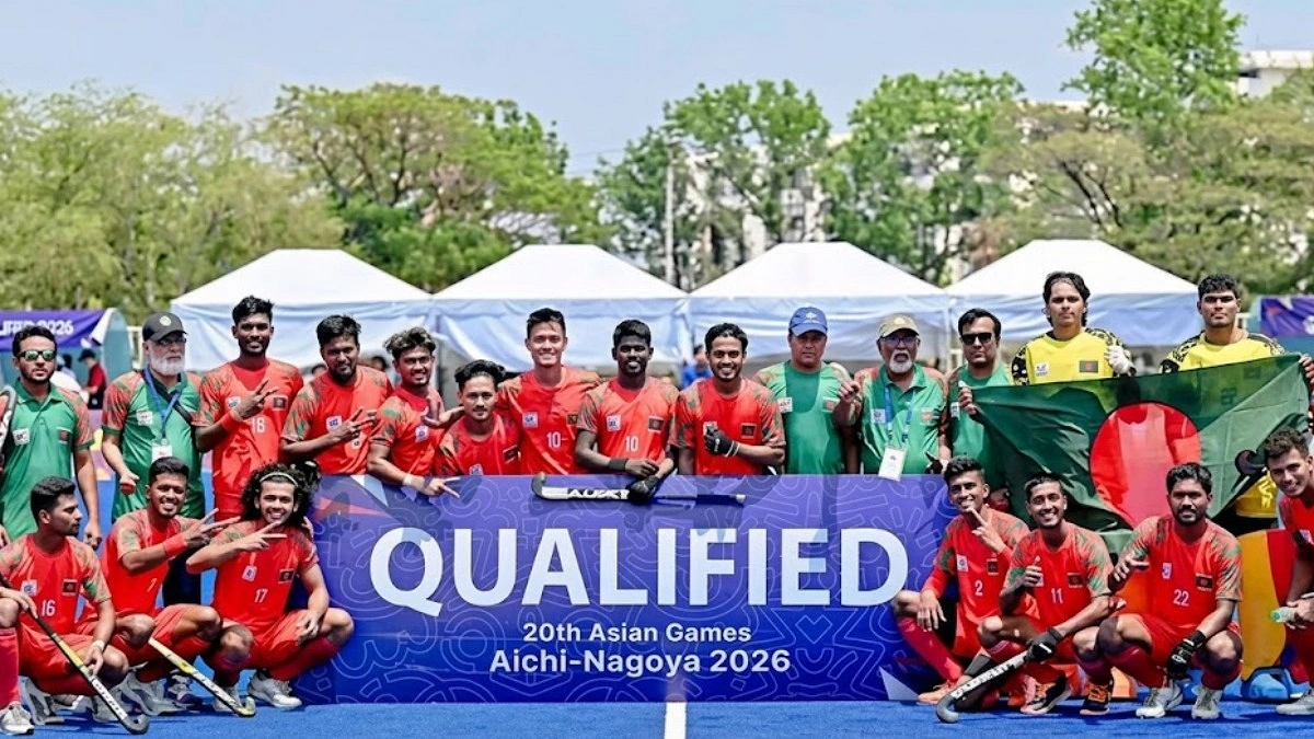 নাটকীয় জয়ে এশিয়ান গেমসের মূল পর্বে বাংলাদেশ হকি দল