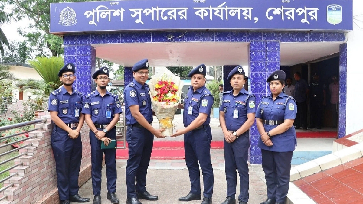 শেরপুরের পুলিশ সুপারের দায়িত্ব নিলেন জহিরুল ইসলাম