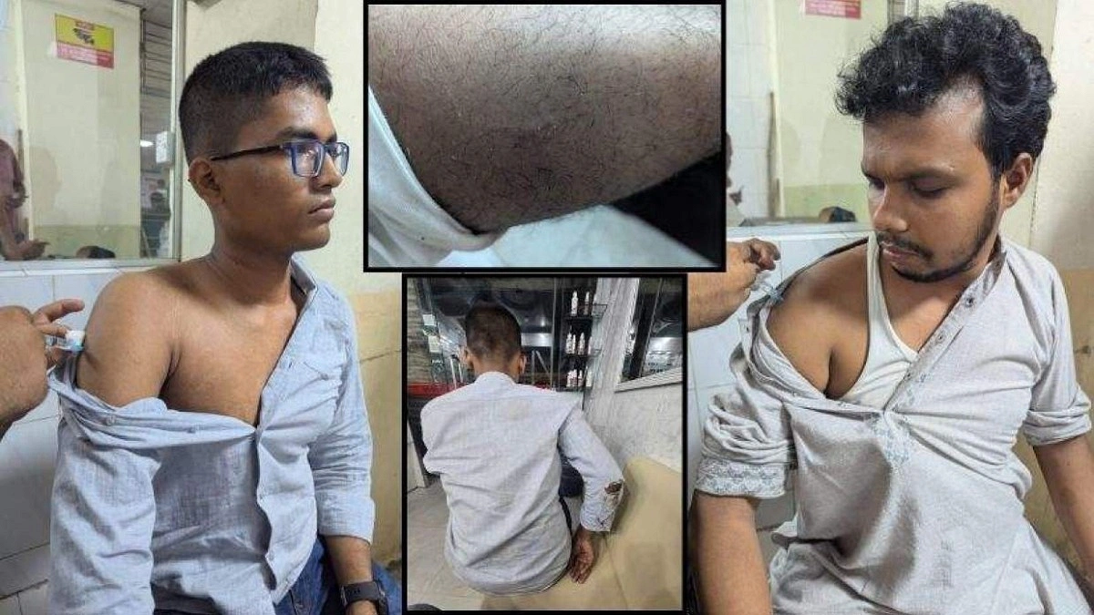 শাহবাগ থানায় সংঘর্ষ, আহত ১৩ সাংবাদিক
