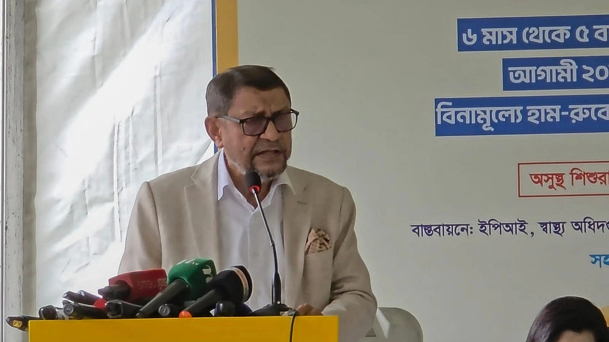 সরকারের লক্ষ্য প্রতিটি শিশুর কাছে স্বাস্থ্যসেবা পৌঁছে দেওয়া