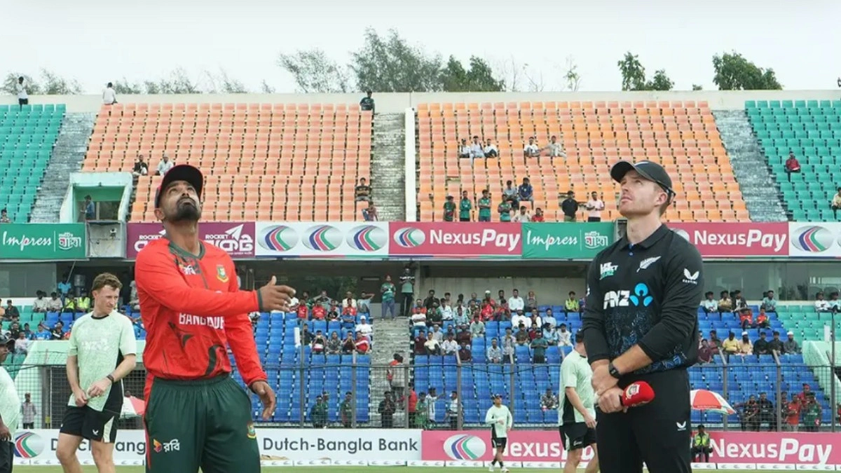 টস জিতে ফিল্ডিংয়ে বাংলাদেশ, একাদশে নেই ল্যাথাম-সাকলায়েন