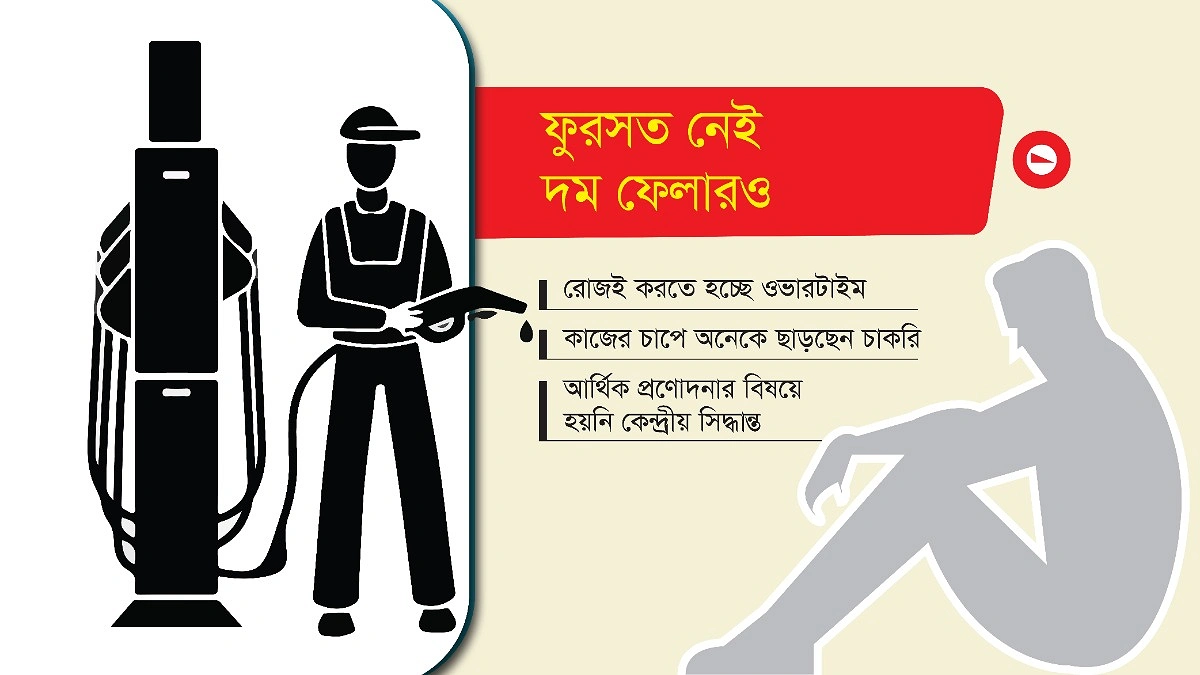 তেল কেড়েছে নাওয়া-খাওয়া-ঘুম