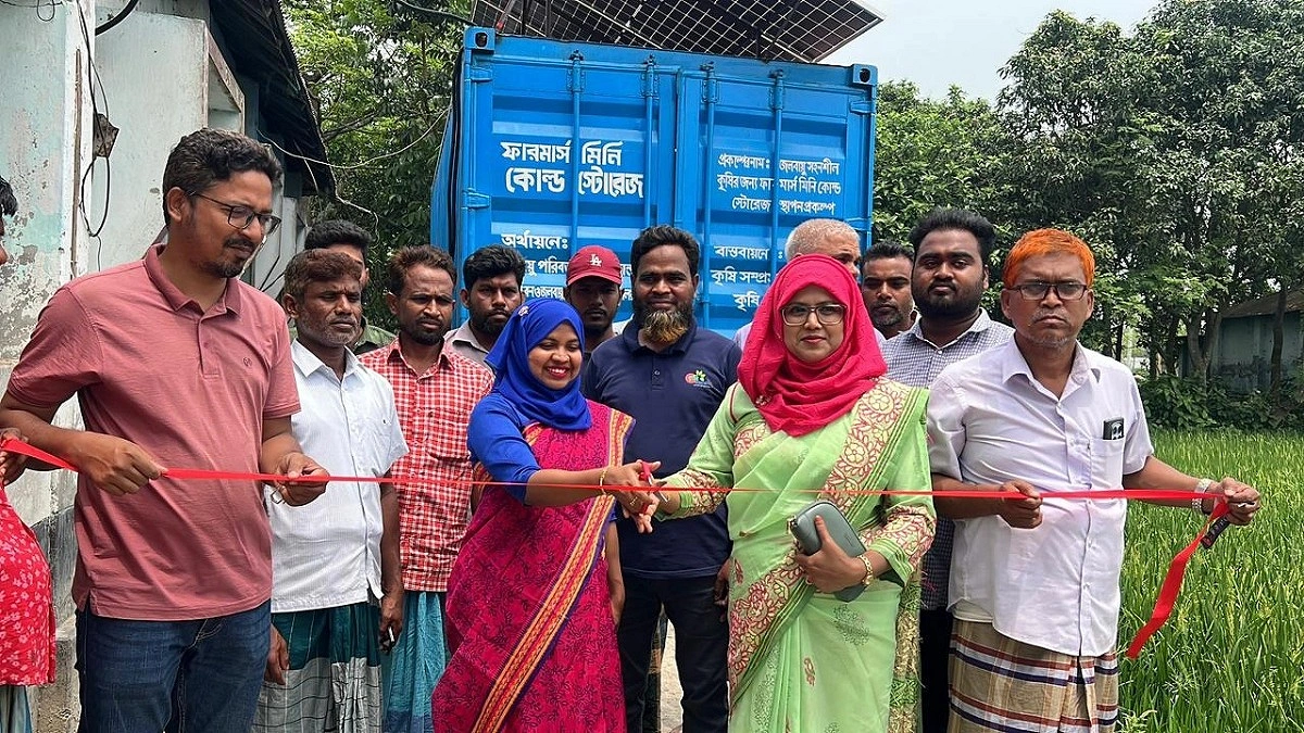 চিরিরবন্দরে কৃষকদের জন্য চালু হলো কোল্ড স্টোরেজ