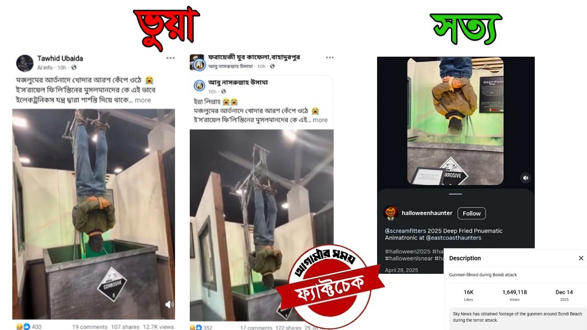 হ্যালোইন পণ্যের ভিডিওকে ফিলিস্তিনিদের ওপর নির্যাতনের দৃশ্য দাবিতে প্রচার