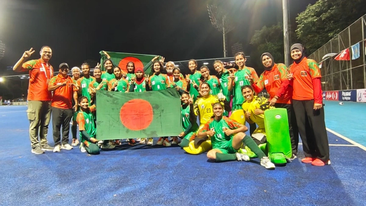 ইতিহাস গড়ে এশিয়ান গেমসে নারী হকি দল