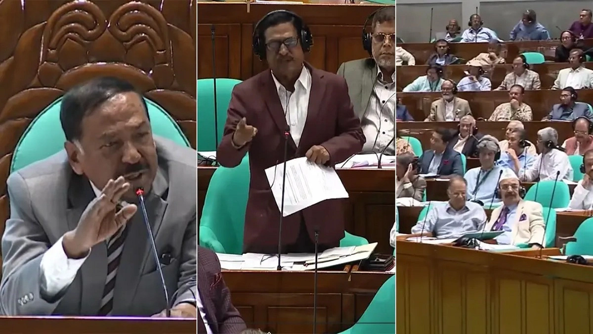 ফজলুর রহমানের বক্তব্যে সংসদে উত্তেজনা, দফায় দফায় হট্টগোল