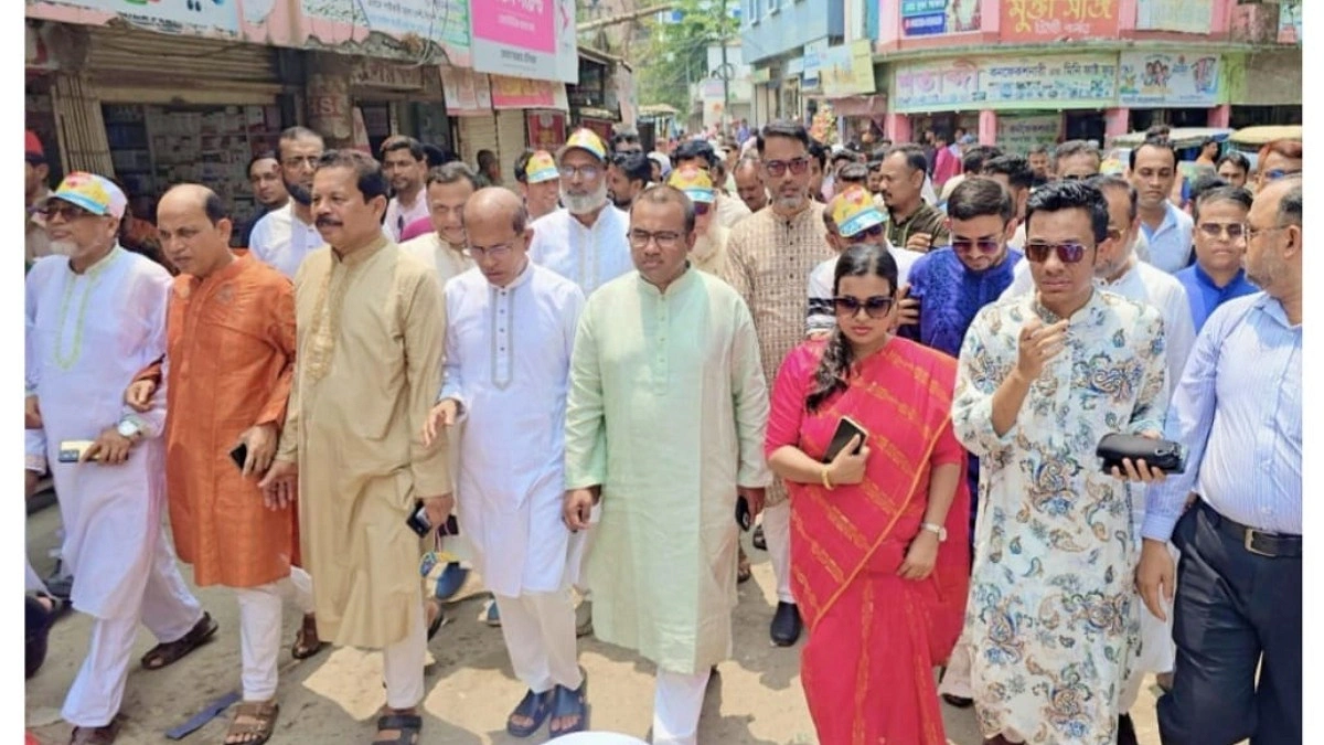 দাউদকান্দিতে বর্ণাঢ্য আয়োজনে পহেলা বৈশাখ উদযাপন
