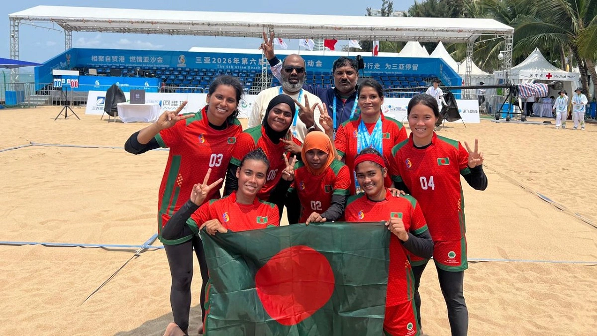 এশিয়ান বিচ গেমস কাবাডিতে থাইল্যান্ডকে উড়িয়ে দিল বাংলাদেশ নারী দল