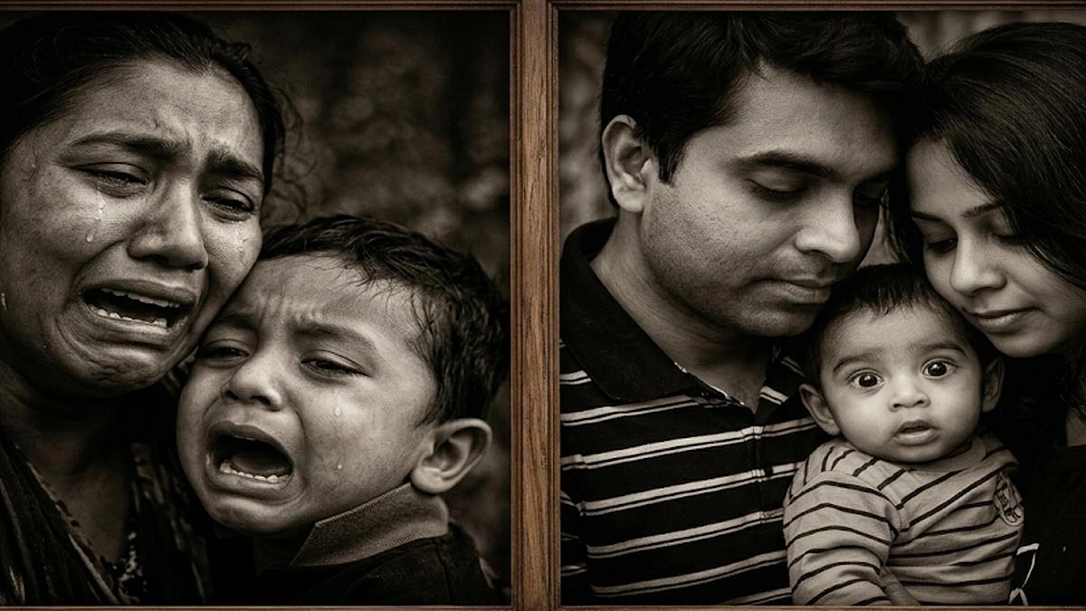 অপেক্ষায় থাকা শিশু জানে না,  বাবা আর কখনোই ফিরবেন না