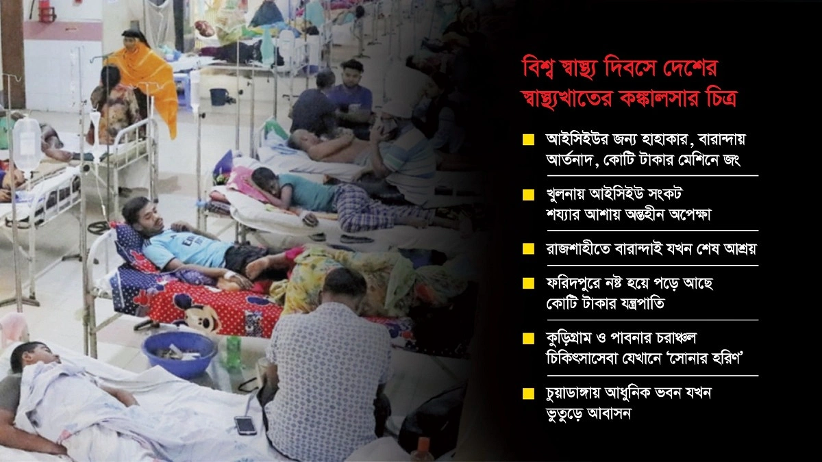 স্বাস্থ্যরাজনীতি কারবারিরা আরও মোটাসোটা, ভিটেমাটি বেচে নিঃস্ব রোগী