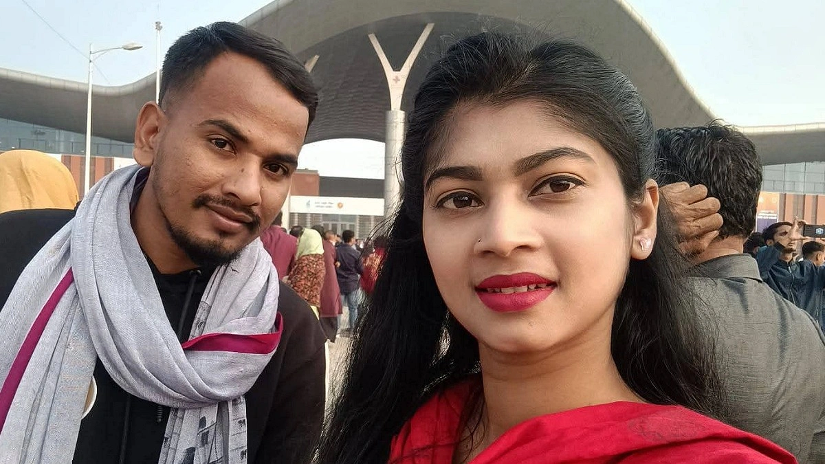 অবশেষে মাদারীপুরে অনশনরত স্বামীর ঘরে ফিরলেন সেই স্ত্রী