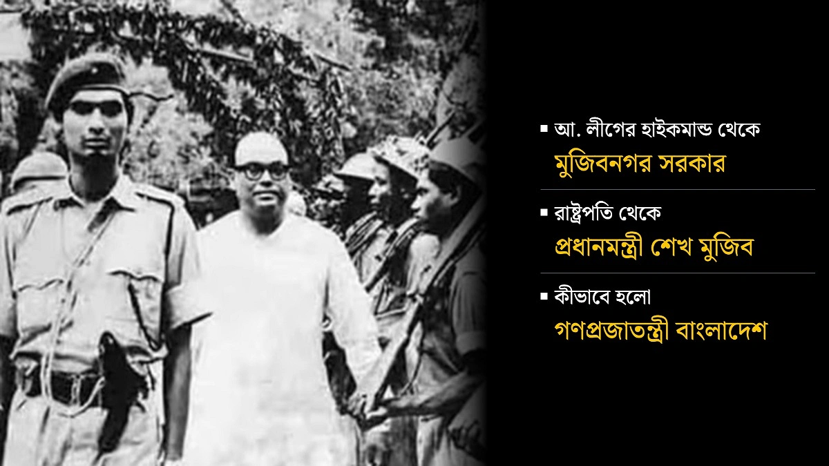 মুজিবনগর সরকার কেন রাষ্ট্রপতি শাসিত ছিল