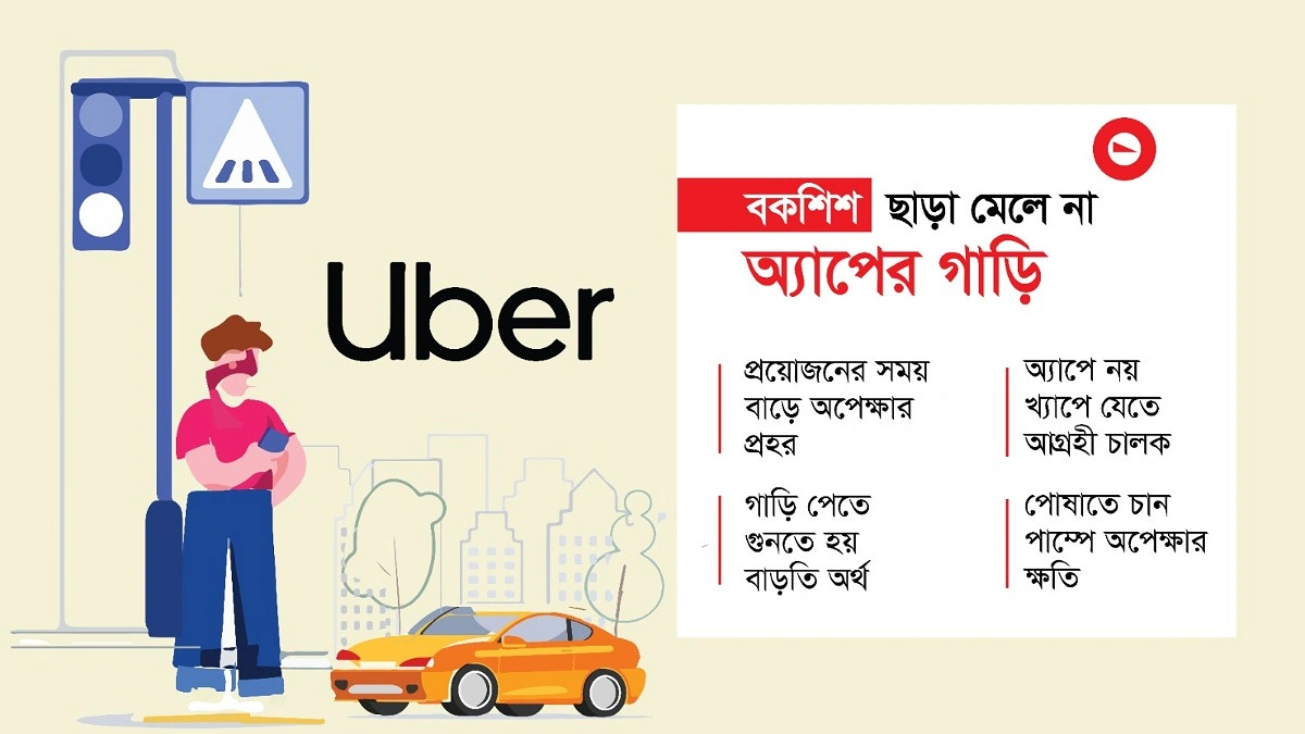 উবারে ৪০, ৫০, ৬০ টাকার প্রতারণা!