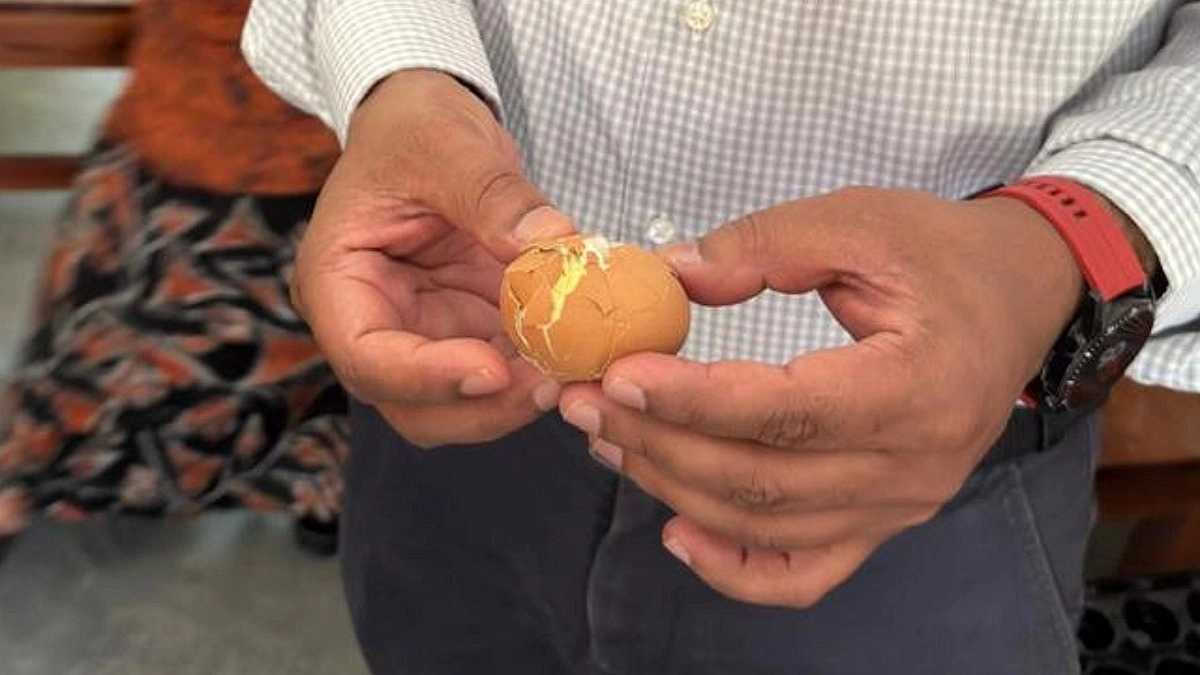 রাজবাড়ীতে স্কুল ফিডিংয়ে পচা ডিম ও পোকাযুক্ত পাউরুটি