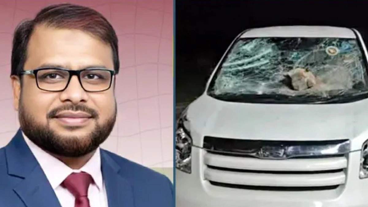 এমপির গাড়িতে হামলা, উদ্ধার করল প্রশাসন