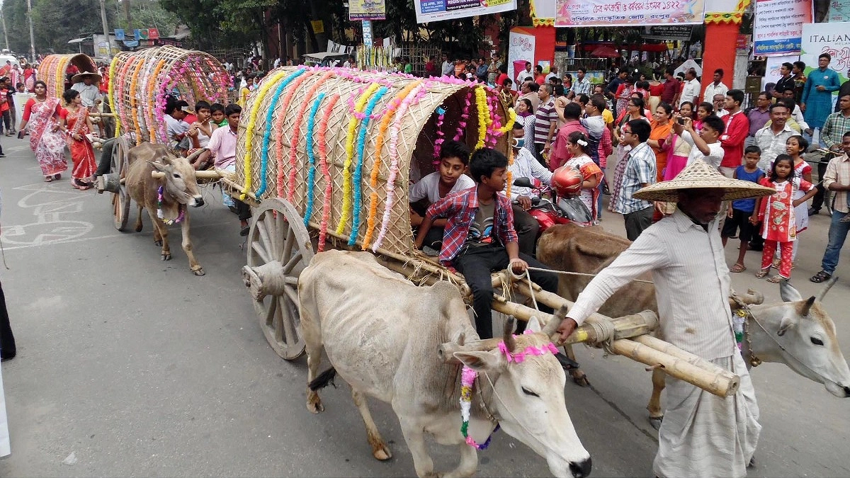 রংপুরে নববর্ষের নানা রঙ