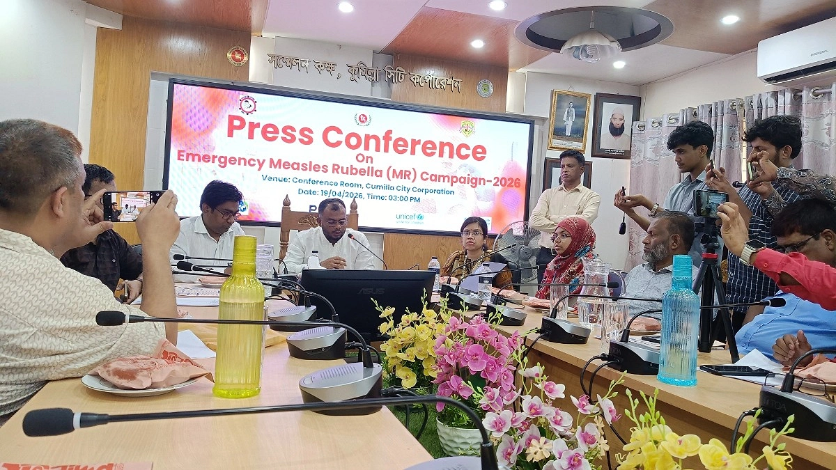 ৪৮ হাজার শিশুকে টিকা দেবে কুমিল্লা স্বাস্থ্য বিভাগ