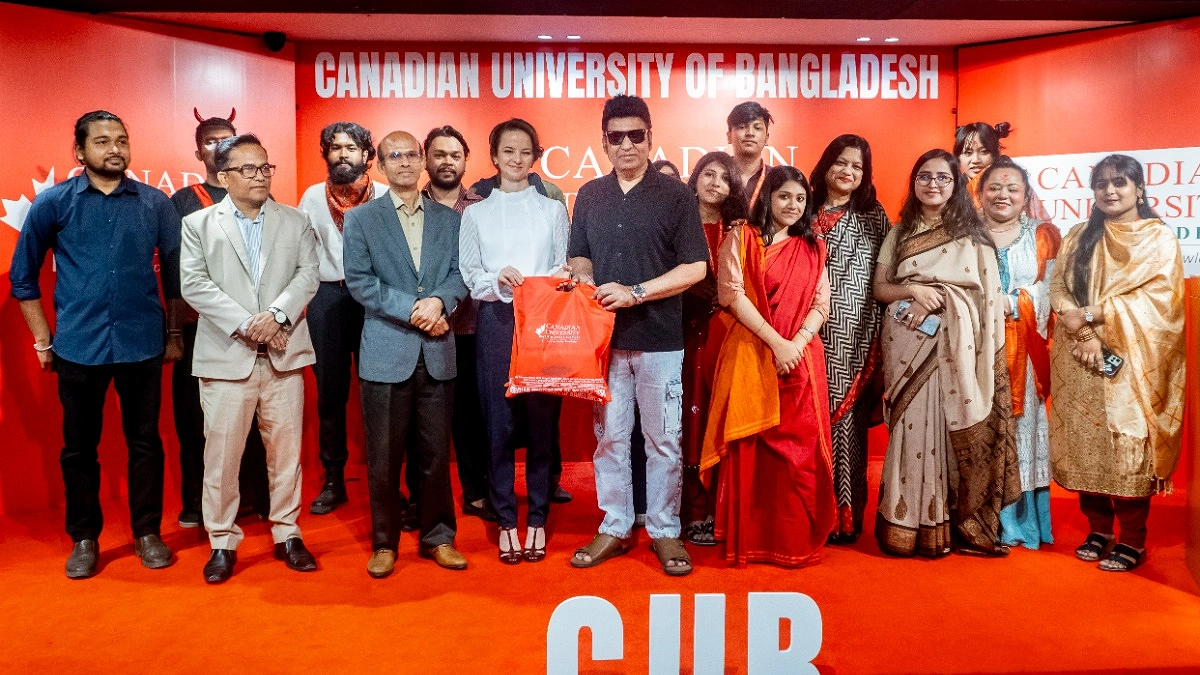 কানাডিয়ান ইউনিভার্সিটি অব বাংলাদেশে তিন দেশের সংস্কৃতির মিলনমেলা