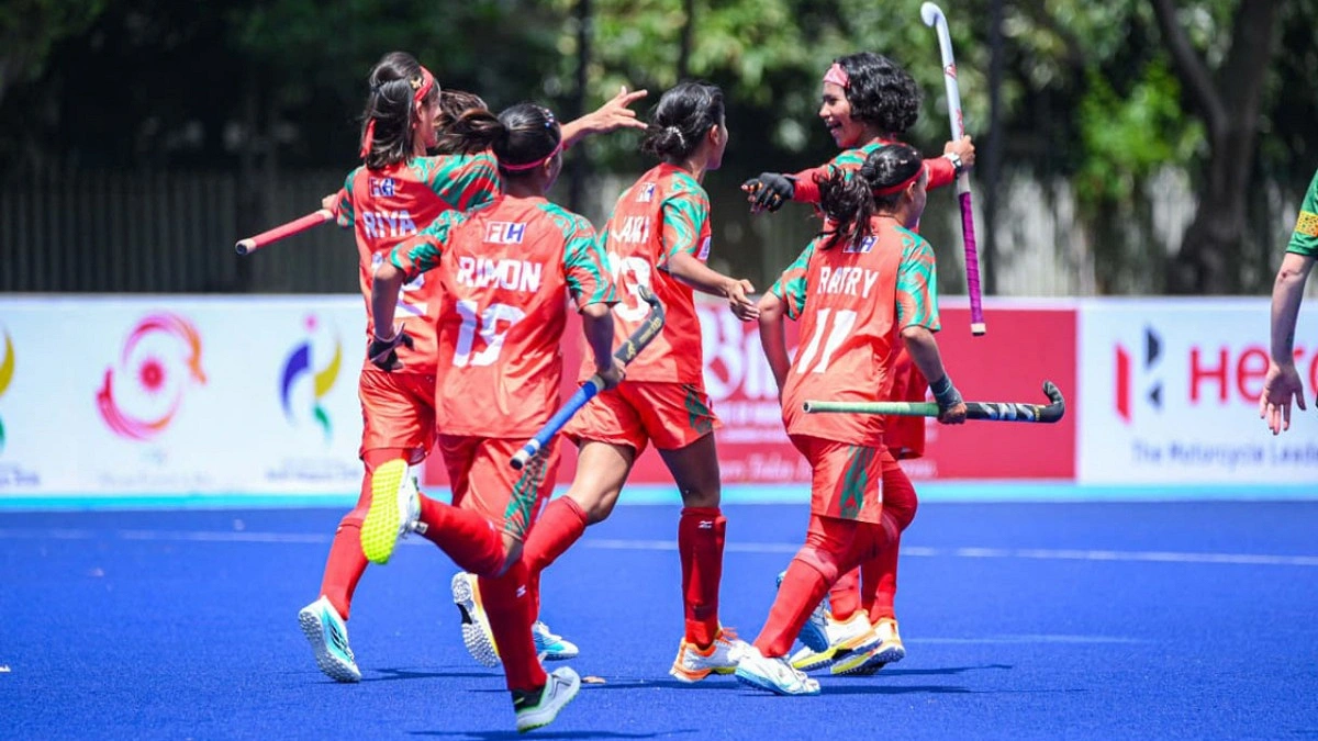 আন্তর্জাতিক হকিতে বাংলাদেশের মেয়েদের প্রথম জয়