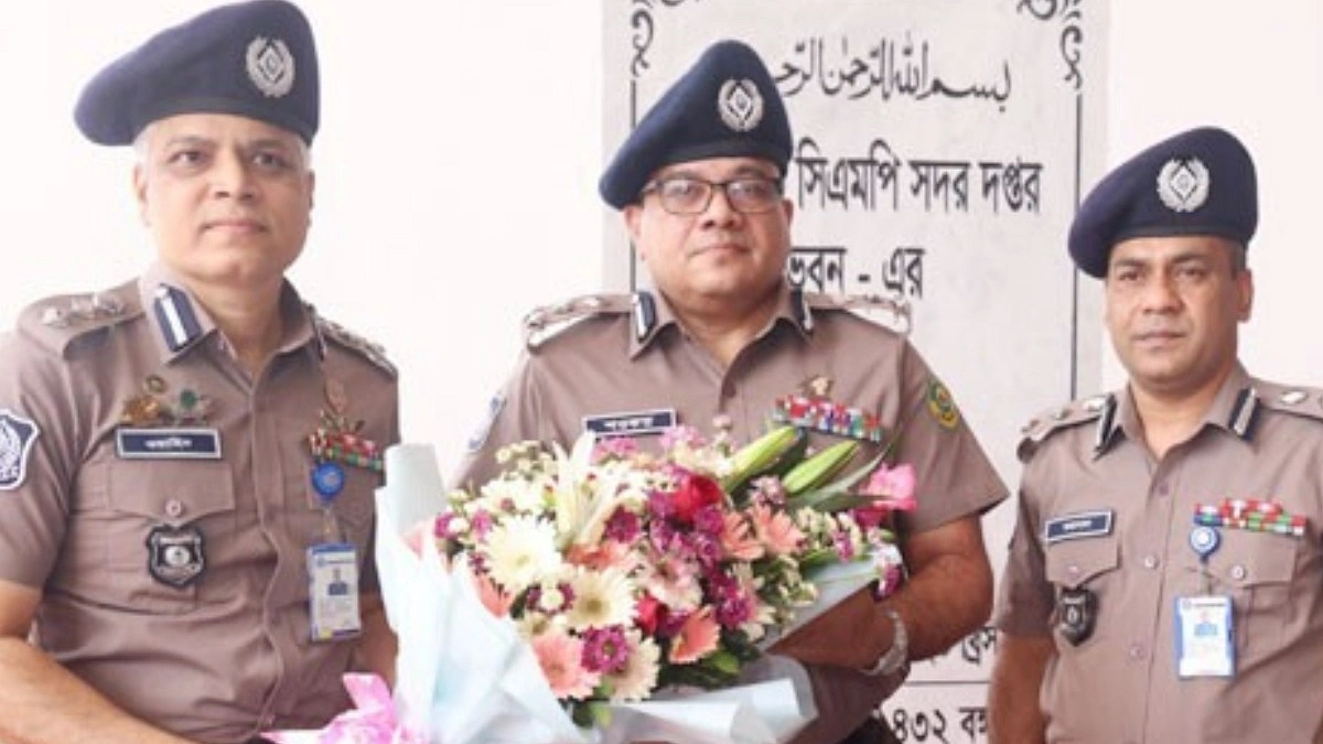 সিএমপির কমিশনার হলেন শওকত আলী