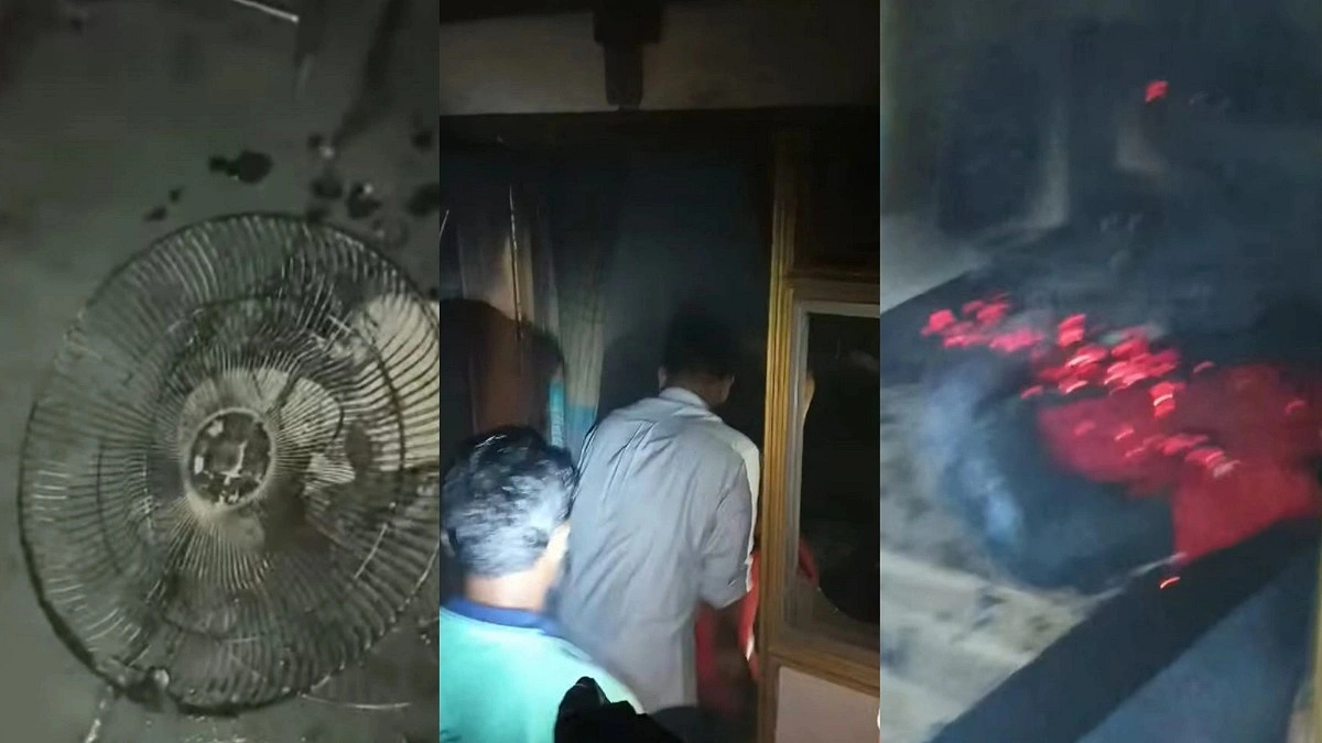 ‘ক‌য়েল’ থে‌কে এমভি কীর্তনখোলা-১০ লঞ্চে আগুন